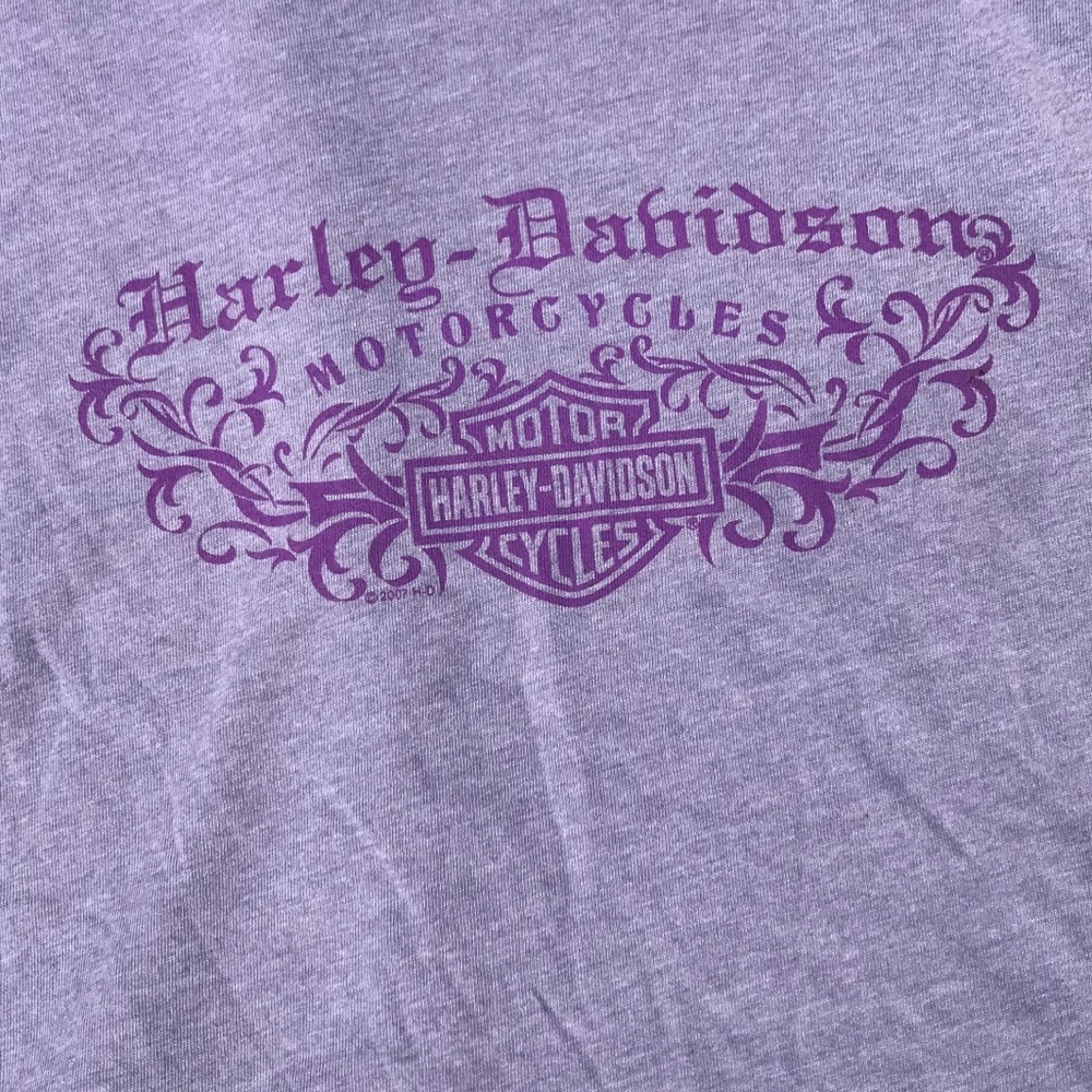 Purple Harley-Davidson T-shirt - Picture 2 of 6
